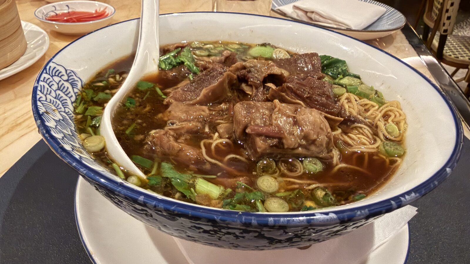 暖胃的牛肉麵，6月2日